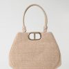 Borsa rafia Twinset beige
