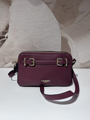 Borsa tracolla con fibbie Twinset