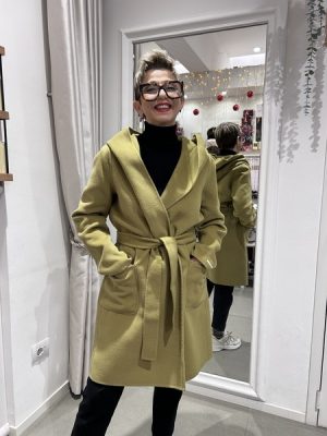 Cappotto con cappuccio EMME