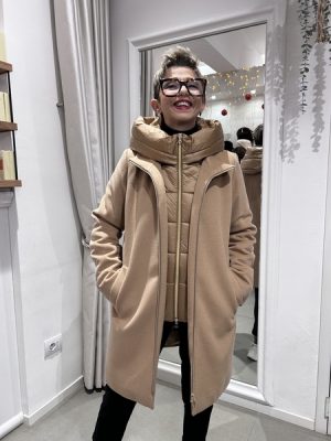 Cappotto imbottito lungo Emme