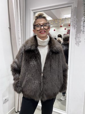 Pelliccia a bomber Kaos