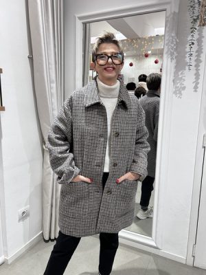 Cappotto check Emme