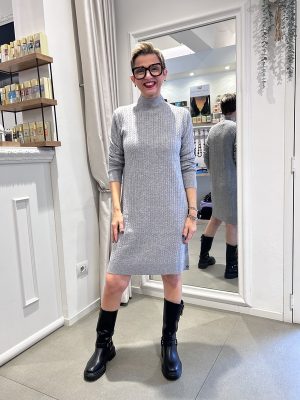 Abito in maglia a trecce Penny Black