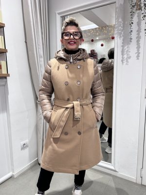 Piumino con gilet Markup