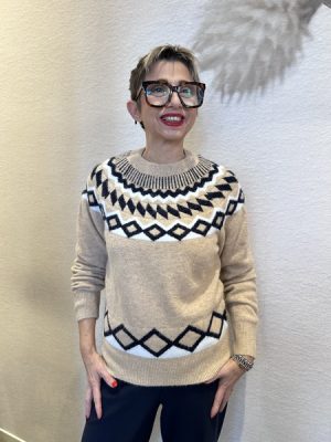 Maglia jacquard Markup