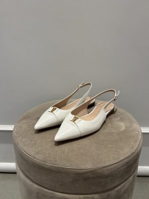 Ballerina slingback bianca Twinset