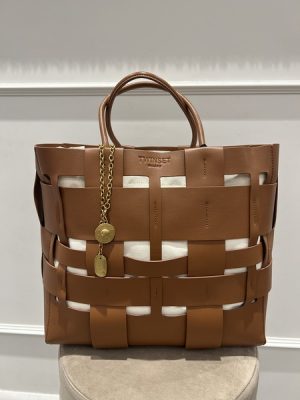 Borsa tote intrecciata Twinset