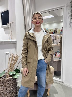 Spolverino lungo beige ICHI