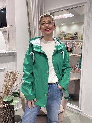 Spolverino corto verde B.YOUNG