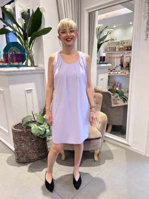 Abito a tubino lilla Markup