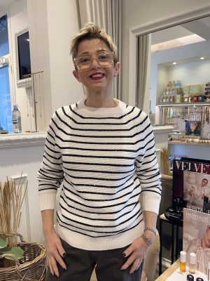 Maglia a righe nere Emme