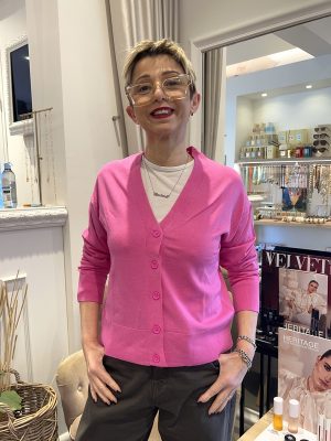 Cardigan fucsia B.Young