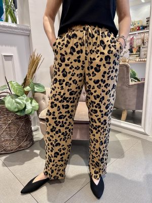 Pantalone jogger maculato Emme